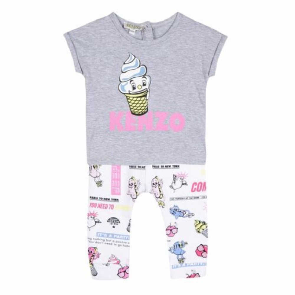 Kenzo Ice Cream Tee & Legging Set